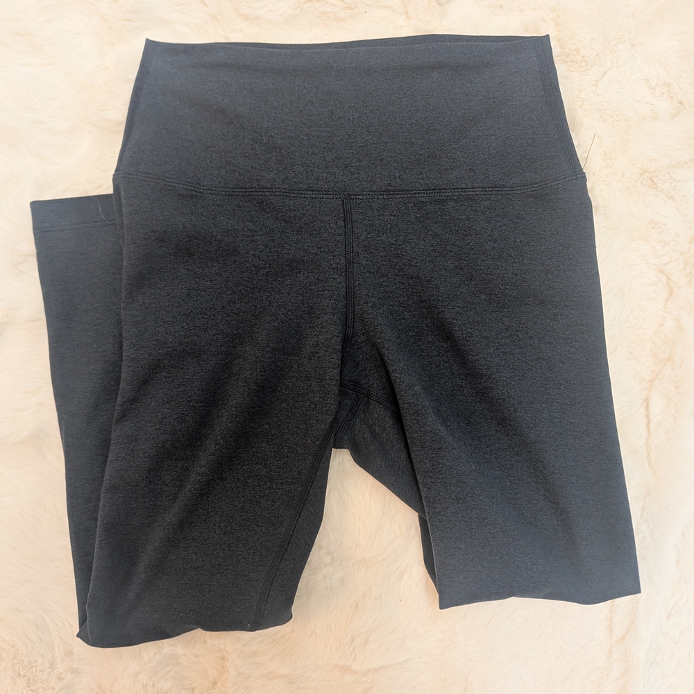 NOBULL Black Kids Leggings with Wide Waistband